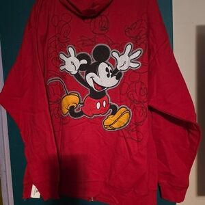 Disney Red Mickey Mouse Women's Jacket